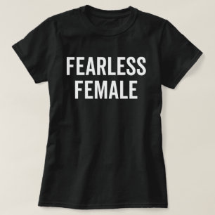 Camiseta Citações feministas sem medo de Femaie