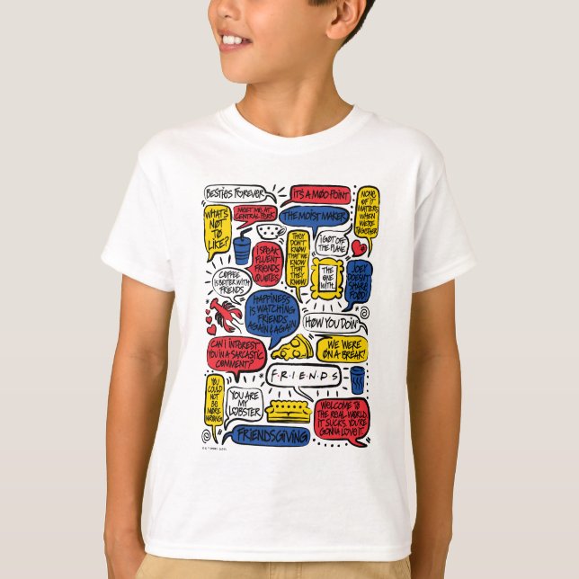 Camiseta Citações FRIENDS™ (Frente)