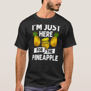 Camiseta Citações havaianas do Sumo de Plantas de Abacaxi