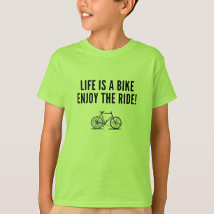 Camiseta citações inspiracionais de ciclismo
