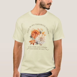 Camiseta Citações inspiradoras sobre o outono