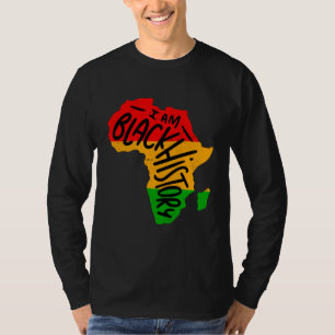 Camiseta Citações Meses da História Negra - EU SOU HIST