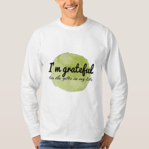 Camiseta citações motivacionais de autoaceitação