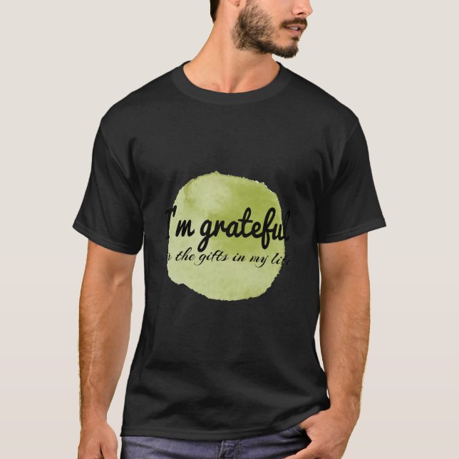 Camiseta citações motivacionais de autoaceitação (Frente)