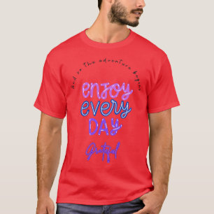 Camiseta Citações motivacionais E assim a aventura começa