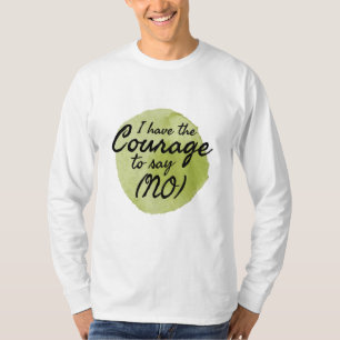 Camiseta Citações motivacionais para o amor próprio