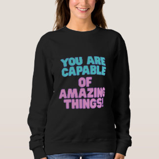 Camiseta Citações Motivacionais - Você é capaz de impressio