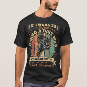 Camiseta Citações Motocross Para Meninos Ou Meninas Que And
