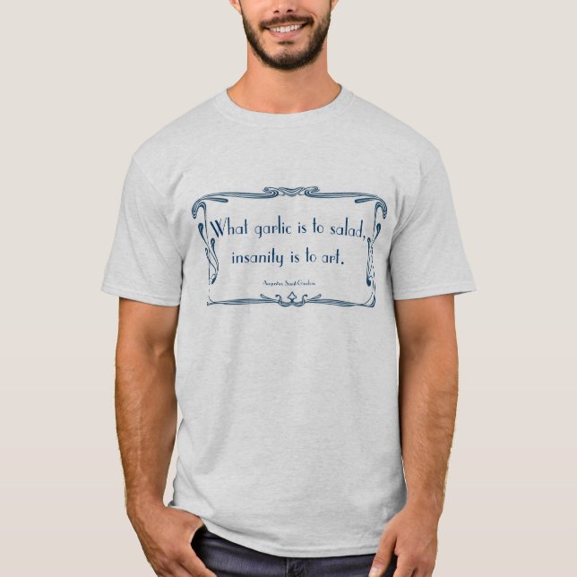 Camiseta Citações para artistas (Frente)
