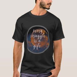 Camiseta citações positivas de motivação energética