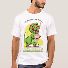 Camiseta citações pré-históricas de dinossauros