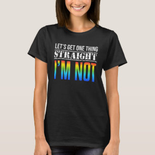 Camiseta Citações Sarcásticas do Orgulho Lgbt