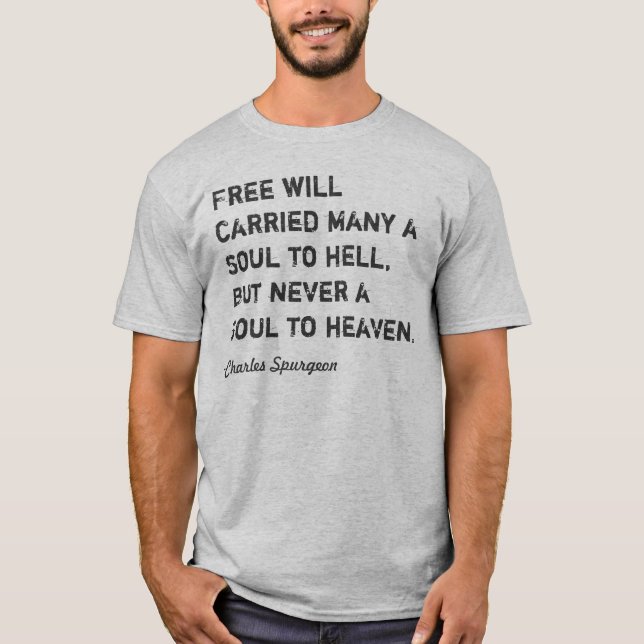 Camiseta Citações T de Spurgeon (Frente)