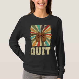 Camiseta Citar Citação Para Um Não Fumador