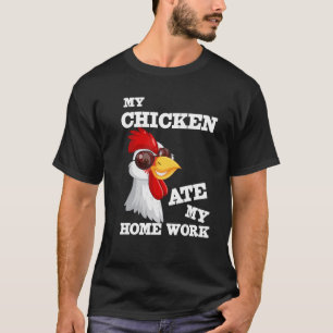 Camiseta Citarei Meu Frango Comendo Minha Casa