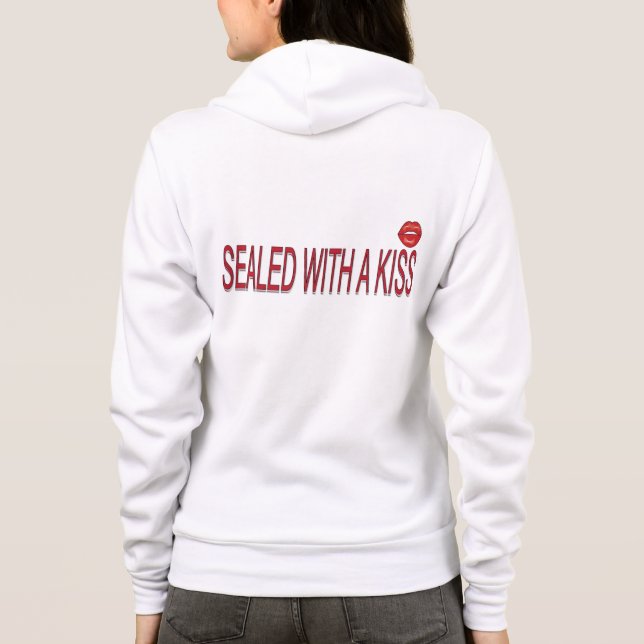 Camiseta citas de beijo nos lábios de amor (Verso)