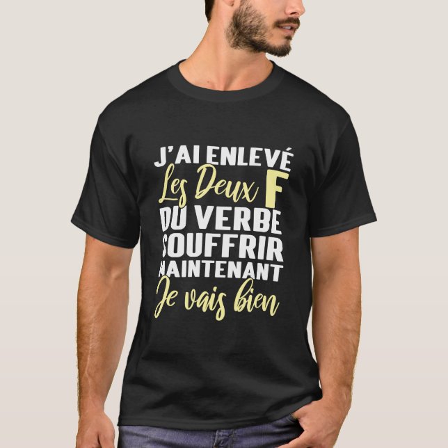 Camiseta Citation Motivation Positif Sourire (Frente)
