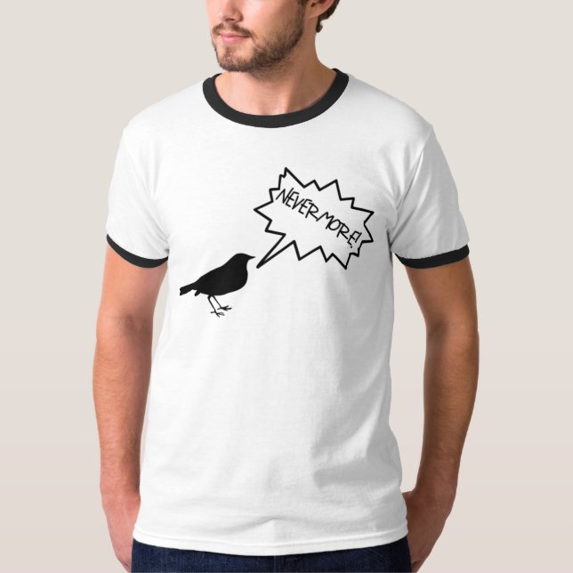 Camiseta Cite o corvo (Frente)
