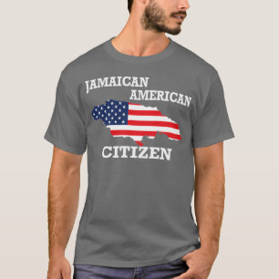 Camiseta Citizenship gift US Jamaica flag Naturalization ci
