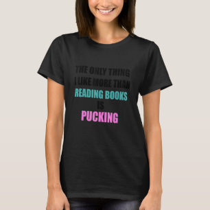 Camiseta Cito A Única Coisa Que Eu Gosto Mais Do Que Ler Li