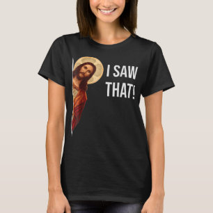 Camiseta Cito Jesus Meme Eu Vi Aquele Cristão