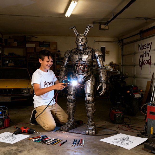 Camiseta Citra Nosey Animatronic Benjamin Pochurek Nosey  (Nosey Animatronic Citra Benjamin Pochurek)