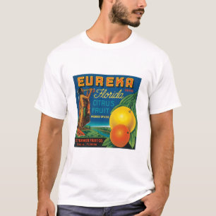 Camiseta Citrinos de Florida da marca de Eureka
