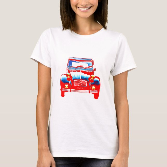 Camiseta Citroen 2CV 2 (Frente)