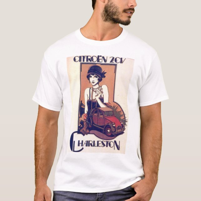 Camiseta Citroen 2CV Charleston (Frente)