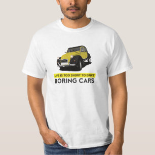 Camiseta Citroën 2CV Charleston - 6 opções de cor, chato