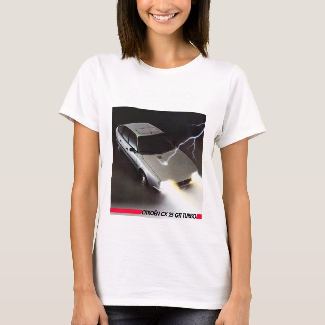 CAMISETA CITROEN CX GTI TURBO197 (Frente)