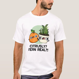Camiseta Citrusly Fern Real Funny Citrus Plant