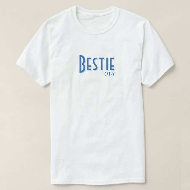 Camiseta City Chic Bestie (Frente do Design)