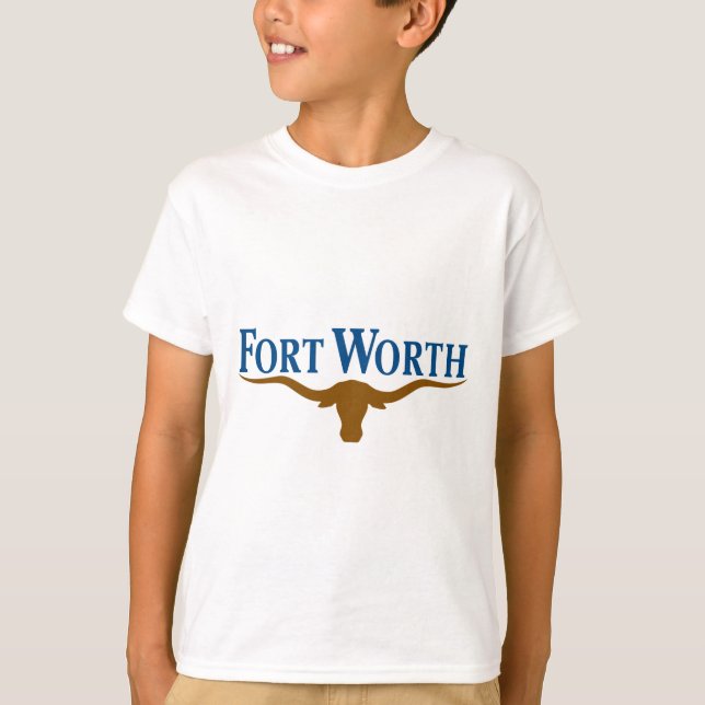 Camiseta City Flag of Fort Worth (Texas) (Frente)