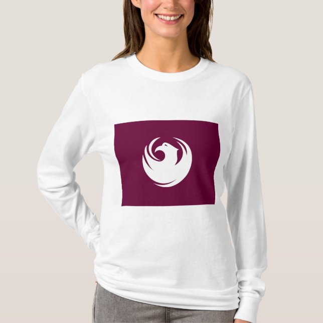 Camiseta City Flag of Phoenix (Arizona) (Frente)