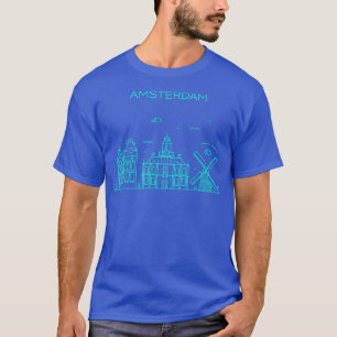 Camiseta City Night Amsterdam