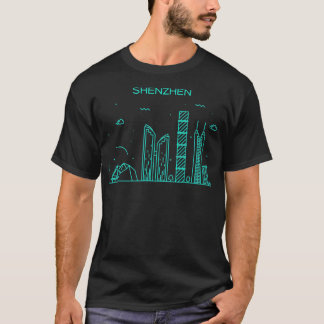 Camiseta City Night Shenzhen