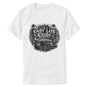 Camiseta City of East Los Stilo Streetwear 