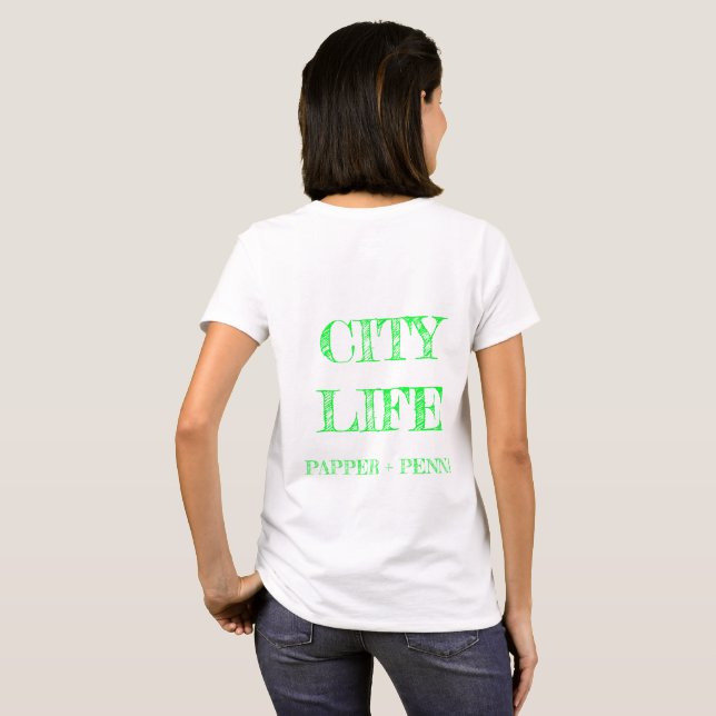 Camiseta City Rowhome (Parte Traseira Completa)
