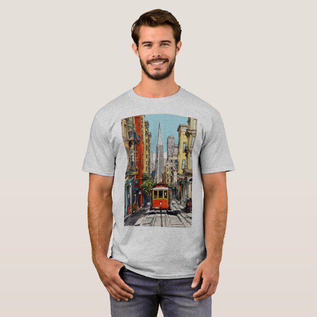 Camiseta "City Tracks" "Jornada Metropolitana" "Trilhos Urb (Frente Completa)