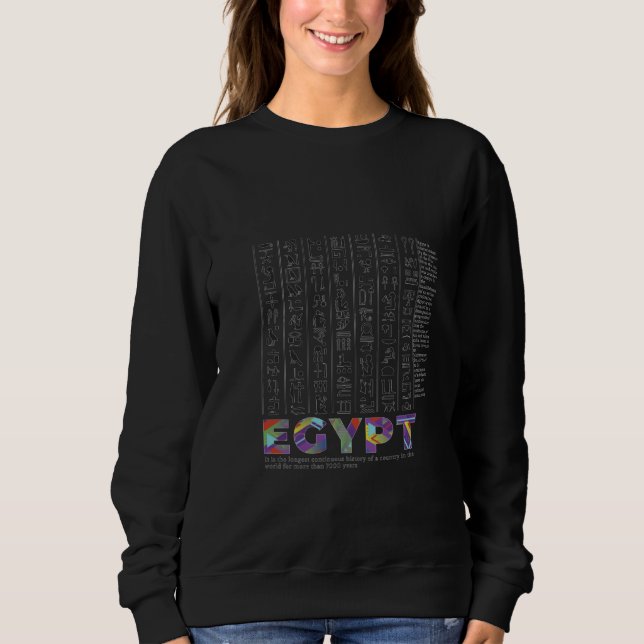 Camiseta civilização egípcia (Frente)