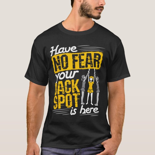 Camiseta Ckspot de Torcida Divertido Cheerleading Cheerlead (Frente)