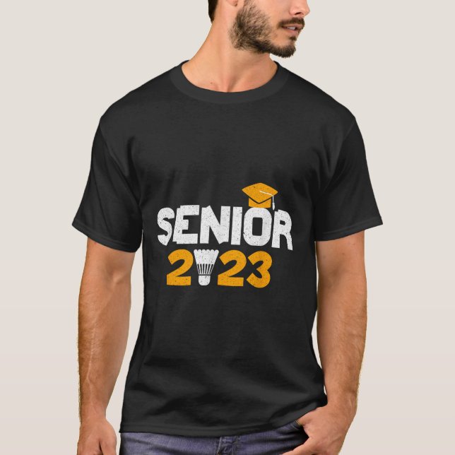 Camiseta Cl De 2023 Formando Para Graduação Em Badminton 20 (Frente)