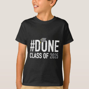 Camiseta Cl De 2025 Graduação Masculina Mais velho 2025 G