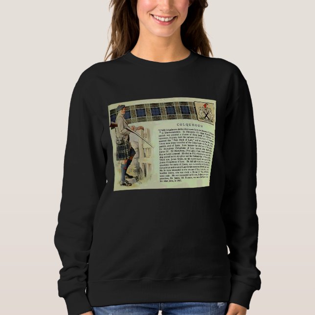 Camiseta Clã Colquhoun Vintage (Frente)