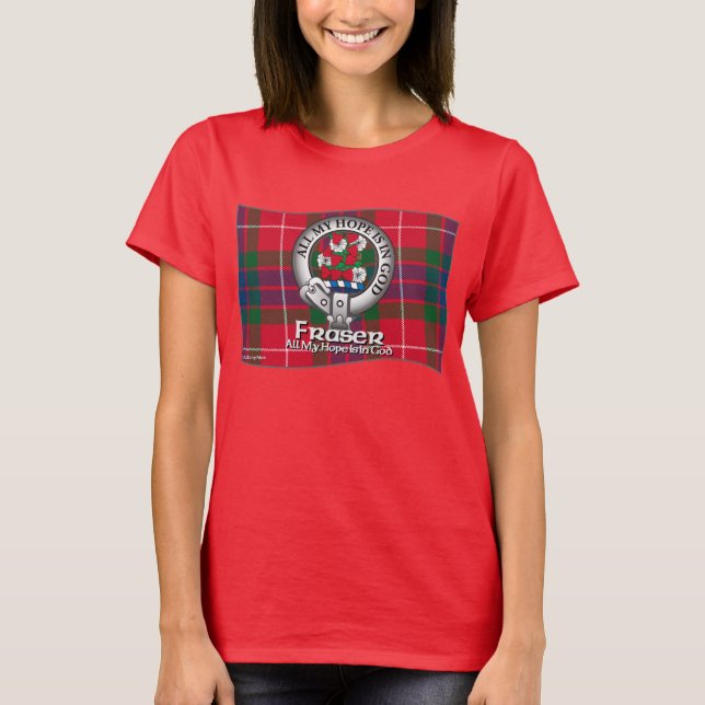 Camiseta Clã de Fraser (Frente)