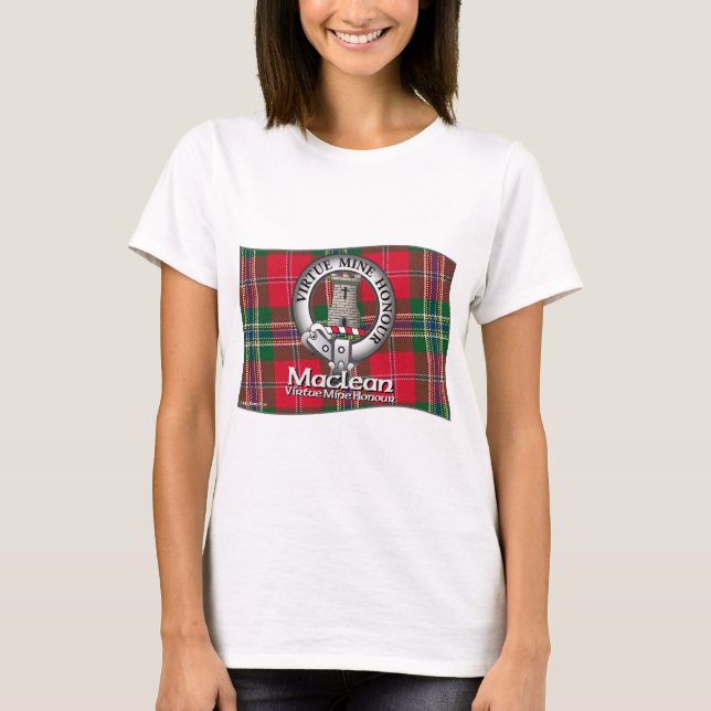 Camiseta Clã de Maclean (Frente)