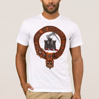 Camiseta Clã MacDonald da crista e do Targ da família de