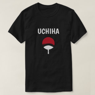 camiseta clã uchiha