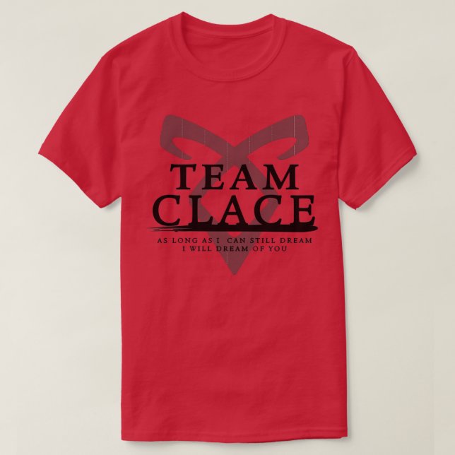 Camiseta Clace de Equipe do Shadowhunters (Frente do Design)